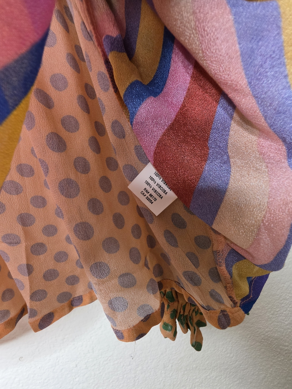 bl.nk by Anthropologie size L Multicolor Woven Floral boho Balloon Sleeve Blouse - Picture 3 of 14